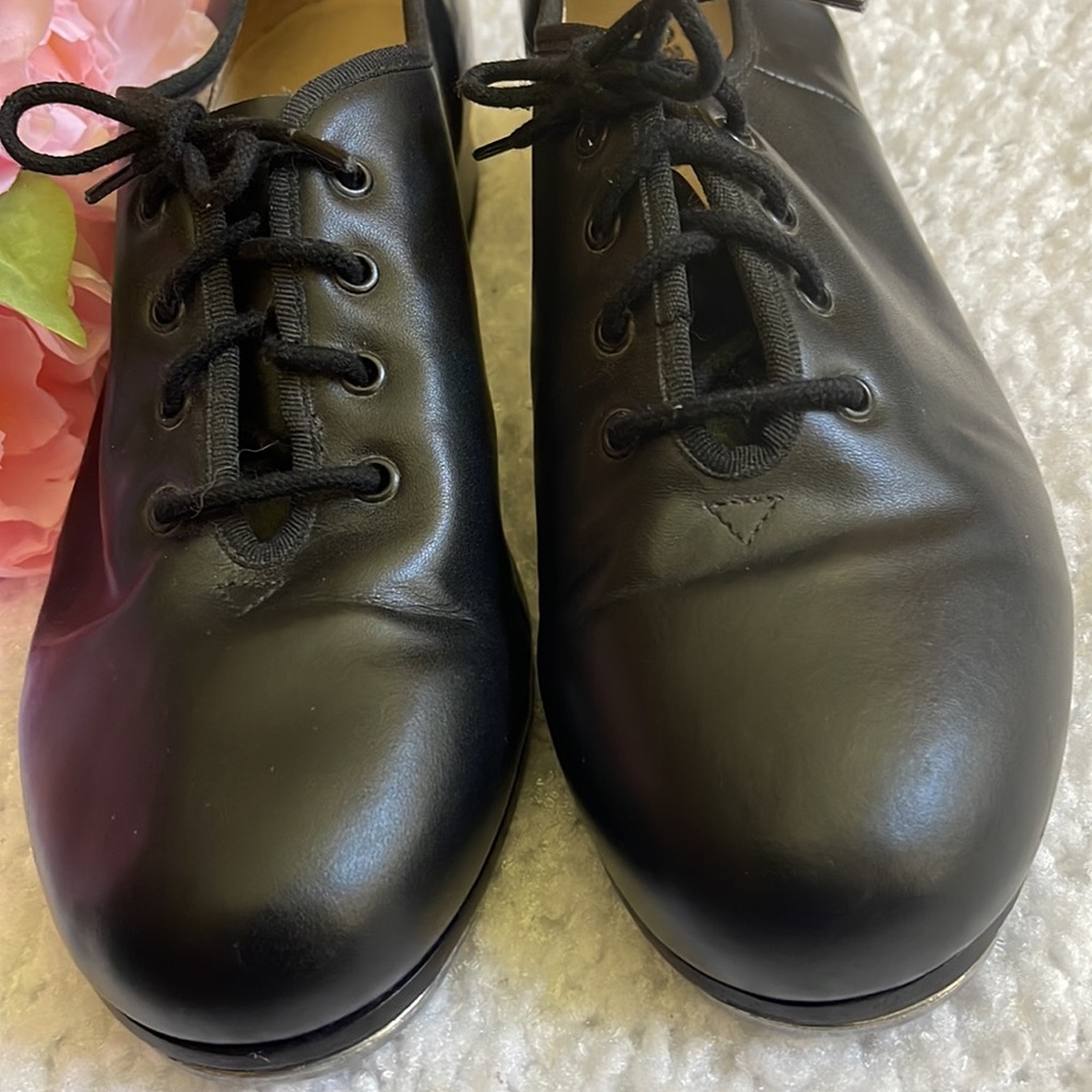 💃🏻Dance TAP Capezio Tele Tone II Rayow System 10.5 Black Tap Shoes